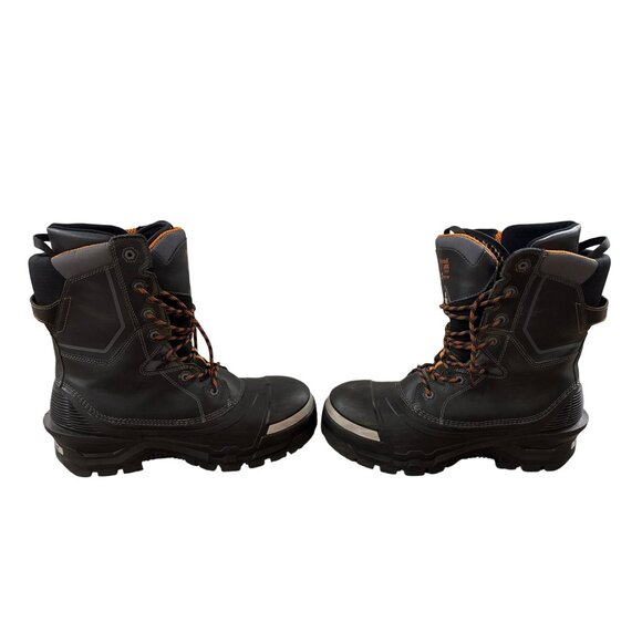 Timberland Pro Composite Toe Mens Work Boots Size 14W Black & Orange Durable Des - Picture 8 of 12